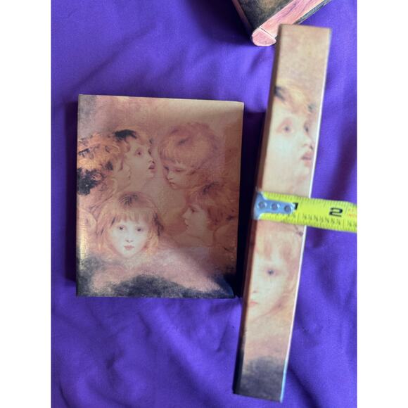 Vintage Cherubs Photo Album – Holds 128 4x6 Photos– Angel Design–Used Condition - Picture 11 of 14